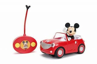Jada Toys Disney Junior Mickey Mouse Clubhouse Roadster Rc Car Red 7 "