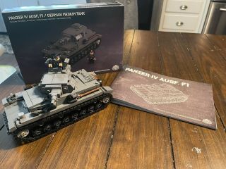 Brickmania 2021 Panzer Iv Ausf.  F1 – German Medium Tank Lego Ww2