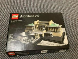 Lego Architecture Imperial Hotel 21017 Open Box Bags