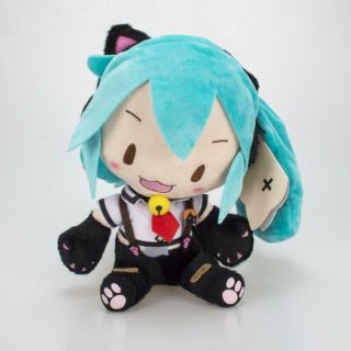 12 " Vocaloid Hatsune Miku Cat Style Stuffed Plush Toy Soft Toy Doll High - Quality