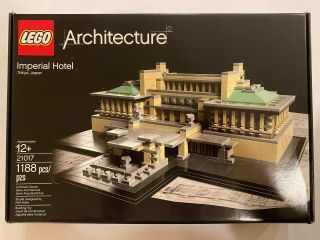 Lego Architecture Imperial Hotel 21017 Frank Lloyd Wright Retired