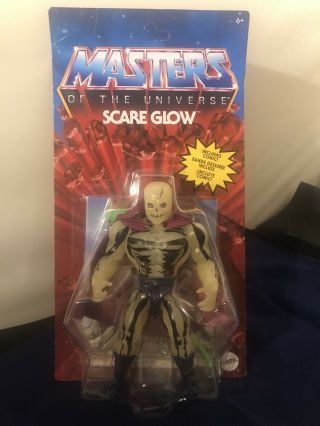 Masters Of The Universe Motu Origins Unpunched Scare Glow Figure