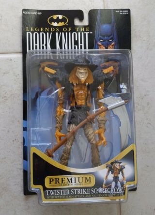 Batman Legends Of The Dark Knight Scarecrow Twisted Strike 1997 Kenner A126