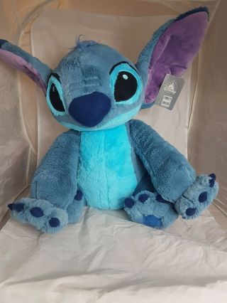 Official Disney Lilo & Stitch Large 42cm Stitch Soft Plush Toy In Disney Box