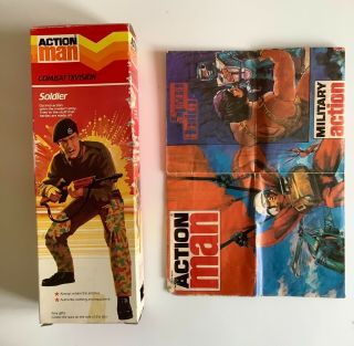 Vintage Palitoy Action Man Basic Soldier Box (mid 1980’s Vintage)