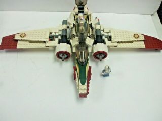 Star Wars Lego Boba Fett ' s Slave I and Lego ARC - 170 Fighter - Loose Good Cond. 2