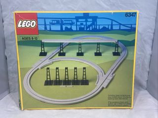 Lego 6347 Monorail Accessory Pack Box And Insert Only No Parts No Track