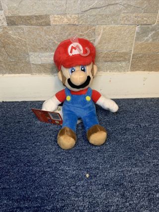 Nintendo Mario 9 " Plush Stuffed Toy.