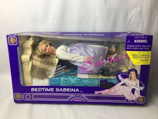 Sabrina The Teenage Witch Doll Bedtime Sabrina Salem Cat Melissa Joan Hart 1997