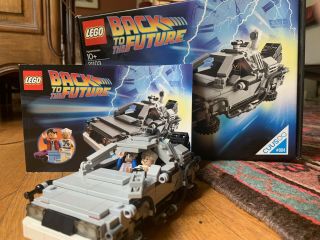 Lego 21103 Back To The Future,  Delorean,  Marty Mcfly,  & Doc Brown.  All Parts.