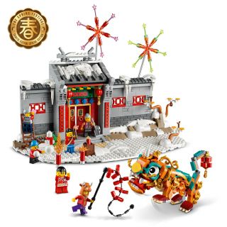 Lego 80106 Story Of Nian 1067 Piece Block Building Set For Kids Aged 8 And Up