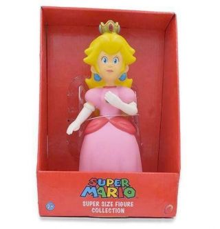 Mario Bros - Sized 9 " Princess Peach Action Figure Nintendo