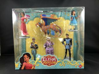 Disney Elena Of Avalor 6 - Piece Figurine Playset Toy Figures Pretend Play