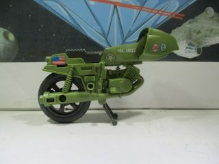 " Vintage " Gi Joe R.  A.  M.  Cycle Frame Only,  Kick Stand,  Seat,  Decals 1985