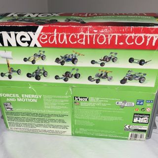 K ' NEX Education 78790 Forces,  Energy & Motion KNEX Kit In Hard Storage Box 3