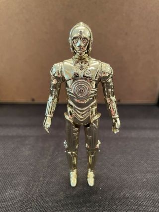 Star Wars Vintage 1977 C - 3p0 Protocol Droid Kenner First 12 Firm Limbs