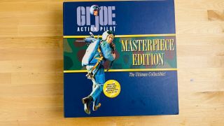 Hasbro Gi Joe 12 " Masterpiece Edition Action Pilot,  Gi Joe Book