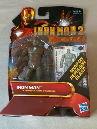 2010 Hasbro Marvel Iron Man 2 Comic Series Mark I / 1 Action Figure 22