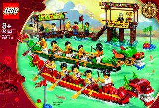 Lego 80103 Dragon Boat Race Chinese Year Festival Special Edition