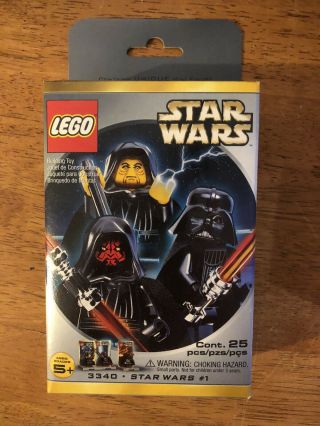 Lego Star Wars 3340 Darth Vader Maul Sidious