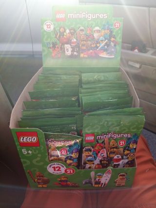 Lego Minifigures Series 21.  1 Complete Case Of 36 Packs