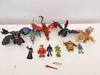 How To Train Your Dragon Figure Bundle - The Hidden World