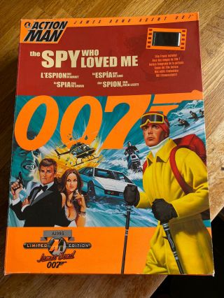 James Bond 007 The Spy Who Loved Me Roger Moore Limited Edition
