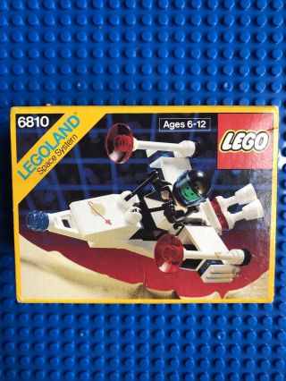 1989 Vintage Lego 6810 Space Laser Ranger Flyer W/astronaut -