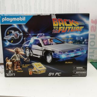 Playmobil 70317 Back To The Future Delorean And