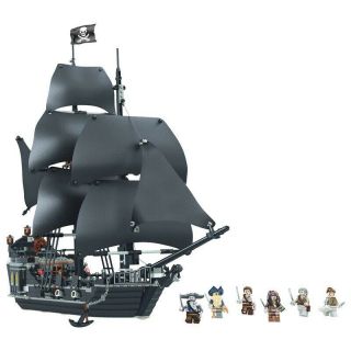 Hot Pirates Of The Caribbean Black Pearl Building Block Set Boat Ship Toys Kids
