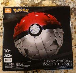 Mega Construx Pokemon Jumbo Pokeball Poke Ball