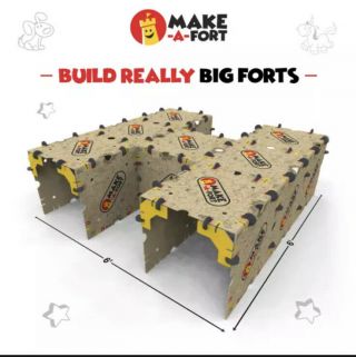 Make - A - Fort Kit For Kids Age 4 And Up - Fort Building Kits For Kids
