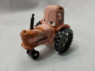 Disney Pixar Cars Chewall Cow Tipping Tractor Die - Cast Toy Car 1b