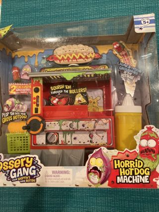 The Grossery Gang Season 2 Horrid Hot Dog Machine Trash Pack Playset Moose