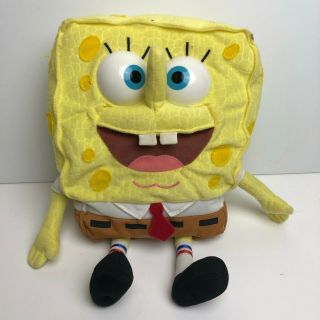 Vtg Spongebob Squarepants 2000 Mattel Nickelodeon 12 " Talking Stuffed Toy