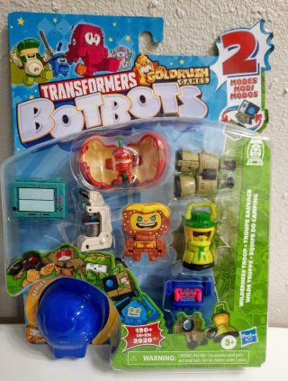 Transformers Toys Botbots Wilderness Troop 8 - Pack Mini Robot Set Series 4