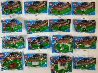 Lego Soccer Coca Cola Promotion Polybags