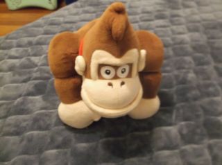 Nintendo Mario Brothers Donkey Kong 9 " Stuffed Plush Doll Toy Cond
