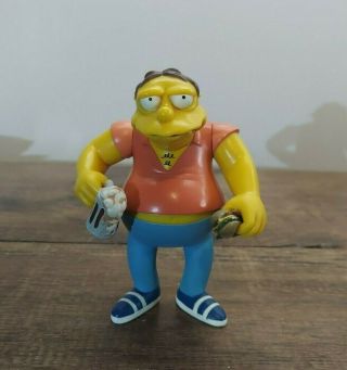 Playmates 2000 The Simpsons Wos World Of Springfield Barney Gumble Complete