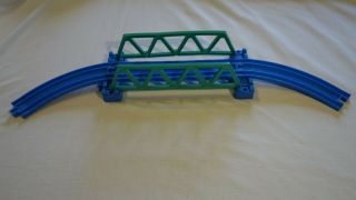 Green Train Bridge From Thomas Holiday Set Tomy Trackmaster For Motorized Trains