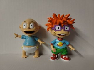Rugrats Nickelodeon Tommy Pickles & Chuckie Finster 5.  5 " Figures 2017 Just Play