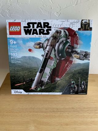 Lego Star Wars Boba Fett’s Starship 75312 Mib Ready To Ship