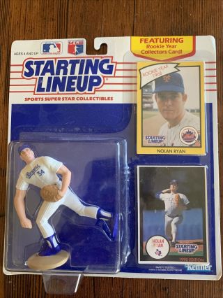 1990/1991 Set Of 2 Nolan Ryan Starting Lineup MLB Figures Texas Rangers 2