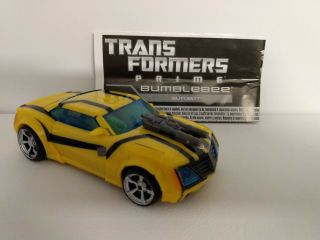 Transformers Prime Rid Bumblebee First Edition Deluxe Class (2012) Rare Repaint