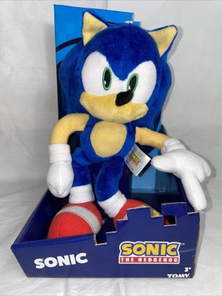 Classic Sonic The Hedgehog Plush 12 " Tomy