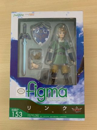 Good Smile Link Figma Rare Nintendo Legend Of Zelda Skyward Sword Action Figure