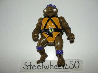 Vintage Tmnt Donatello Figure 1988 Playmates Belt Hard Head Mutant Ninja Turtles
