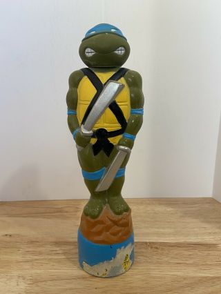 Vintage 1992 Tmnt Leonardo Teenage Mutant Ninja Turtles Bubble Bath Bottle