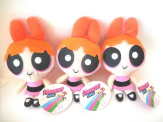 Powerpuff Girls Orange Blossom 3 Plush Doll 8 