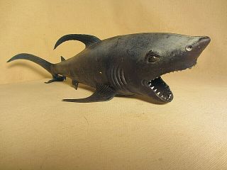 Great White Shark Jaws Imperial Toys Figure Vintage 1975 14 - 1/4 " Long Rare
